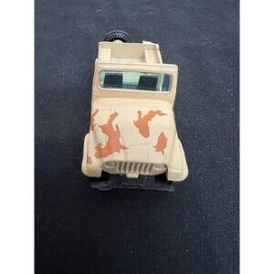 Jeep Wrangler • DCC No.1608 • Die‑Cast Off‑Road Jeep • Desert Camo • Good